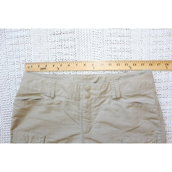 The North Face Women's Convertible Hiking Pants Size 10 Outdoor Workout Khaki - Picture 3 of 7